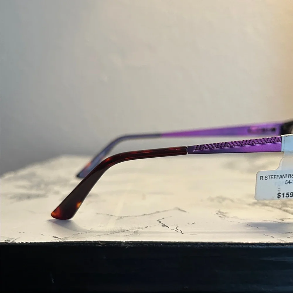Roberto Cavalli Burgundy and Tortoiseshell Glasses Scratches
